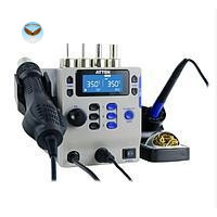 Trạm hàn khò kênh kép thông minh ATTEN ST-8802 (65W/800W; 80~480℃/100~500℃)